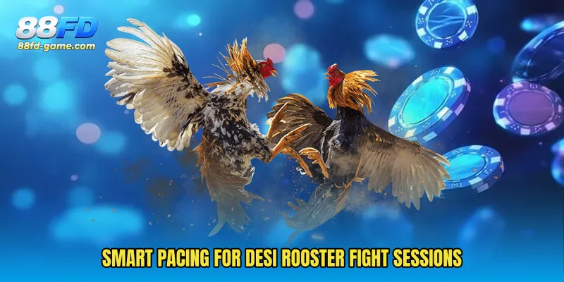 Smart pacing for Desi Rooster Fight sessions