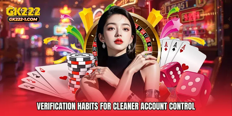 Verification habits for cleaner account control